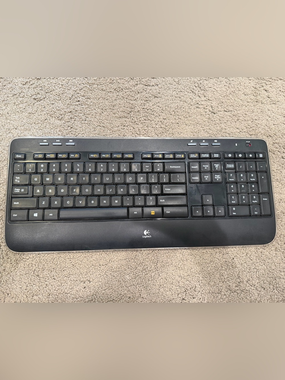 Logitech MK520 Wireless Keyboard